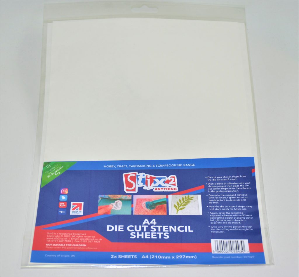 A4 Die Cut Stencil Sheets 210mm x 297mm (A4) Stix2