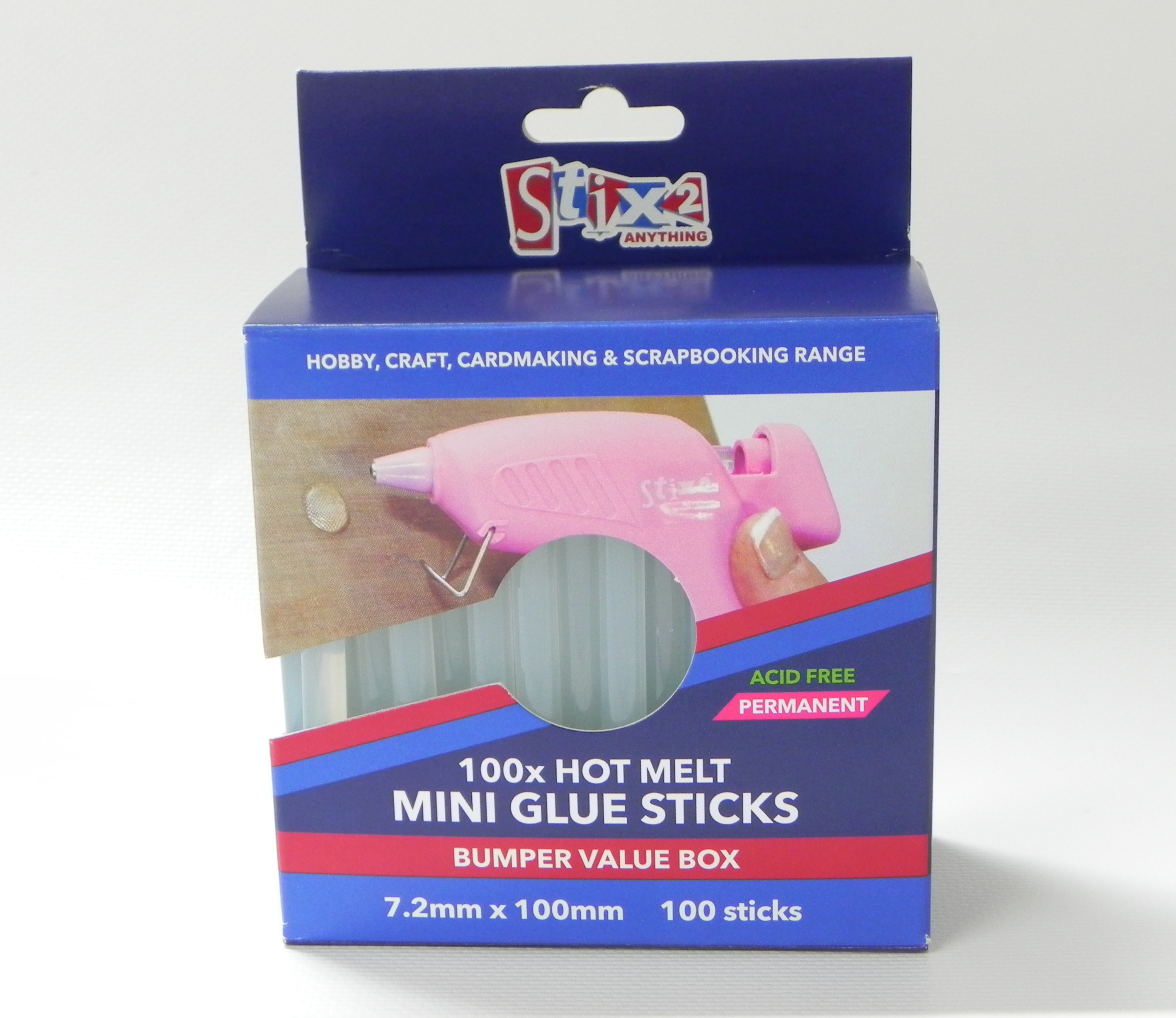 Hot Melt Glue Sticks Pack of 100 Stix2