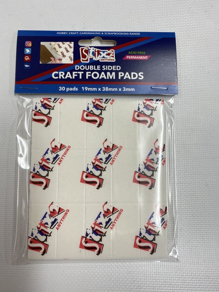 Craft Foam Pads 19mm x 38mm x 3mm Stix2