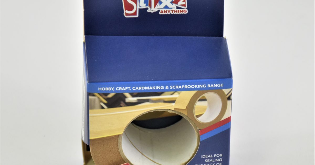 Self Adhesive Kraft Paper Tape 38mm x 25m Stix2