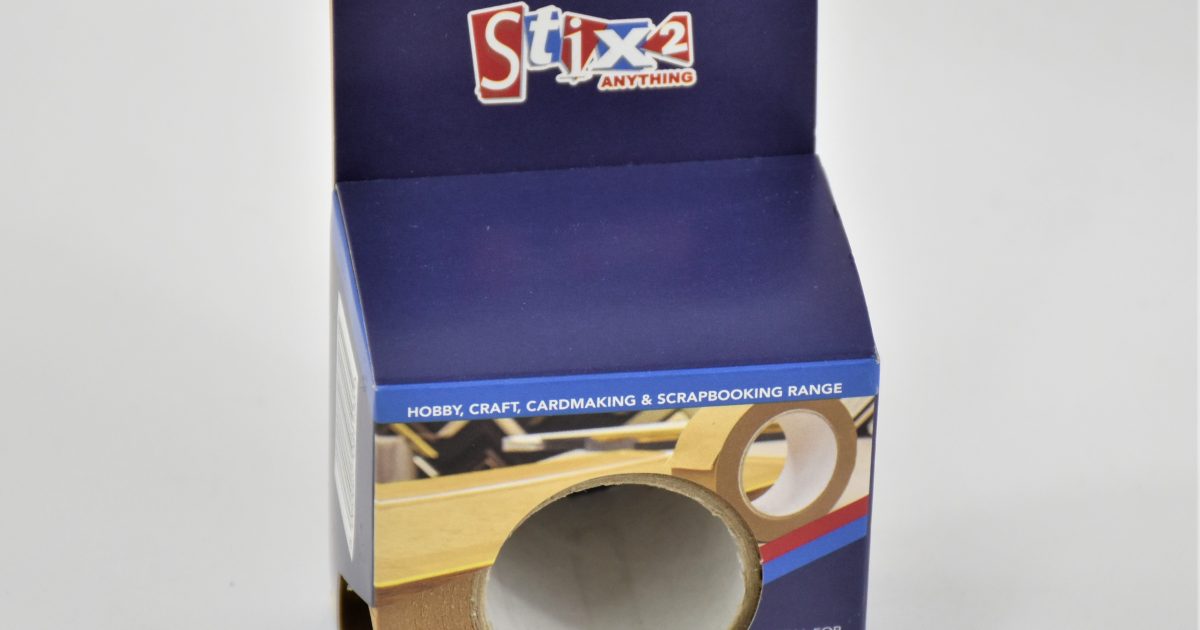Self Adhesive Kraft Paper Tape 50mm x 25m Stix2