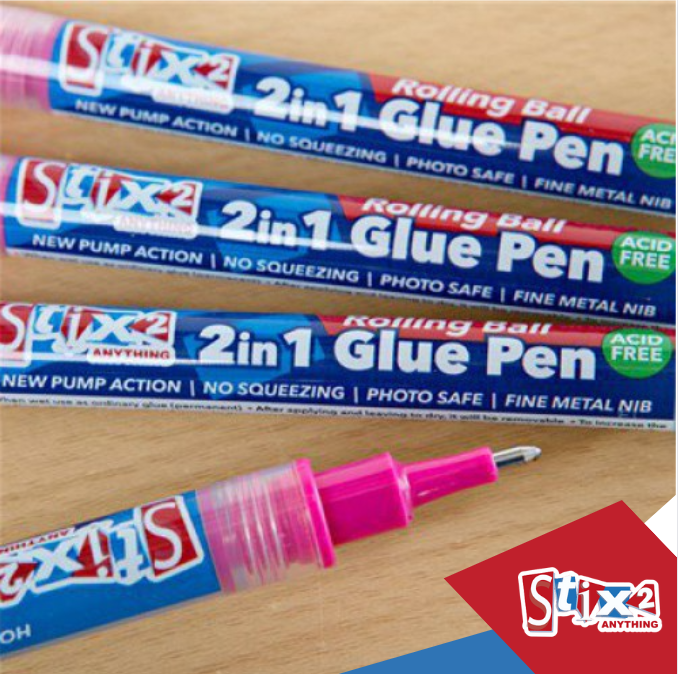 Stix2 2 in 1 Glue Pen