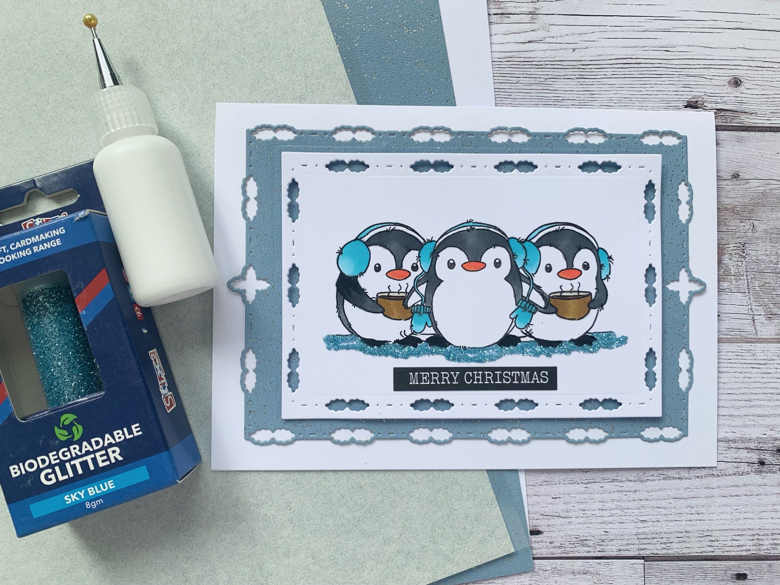 “Penguins on Parade” by Elaine Mellor
