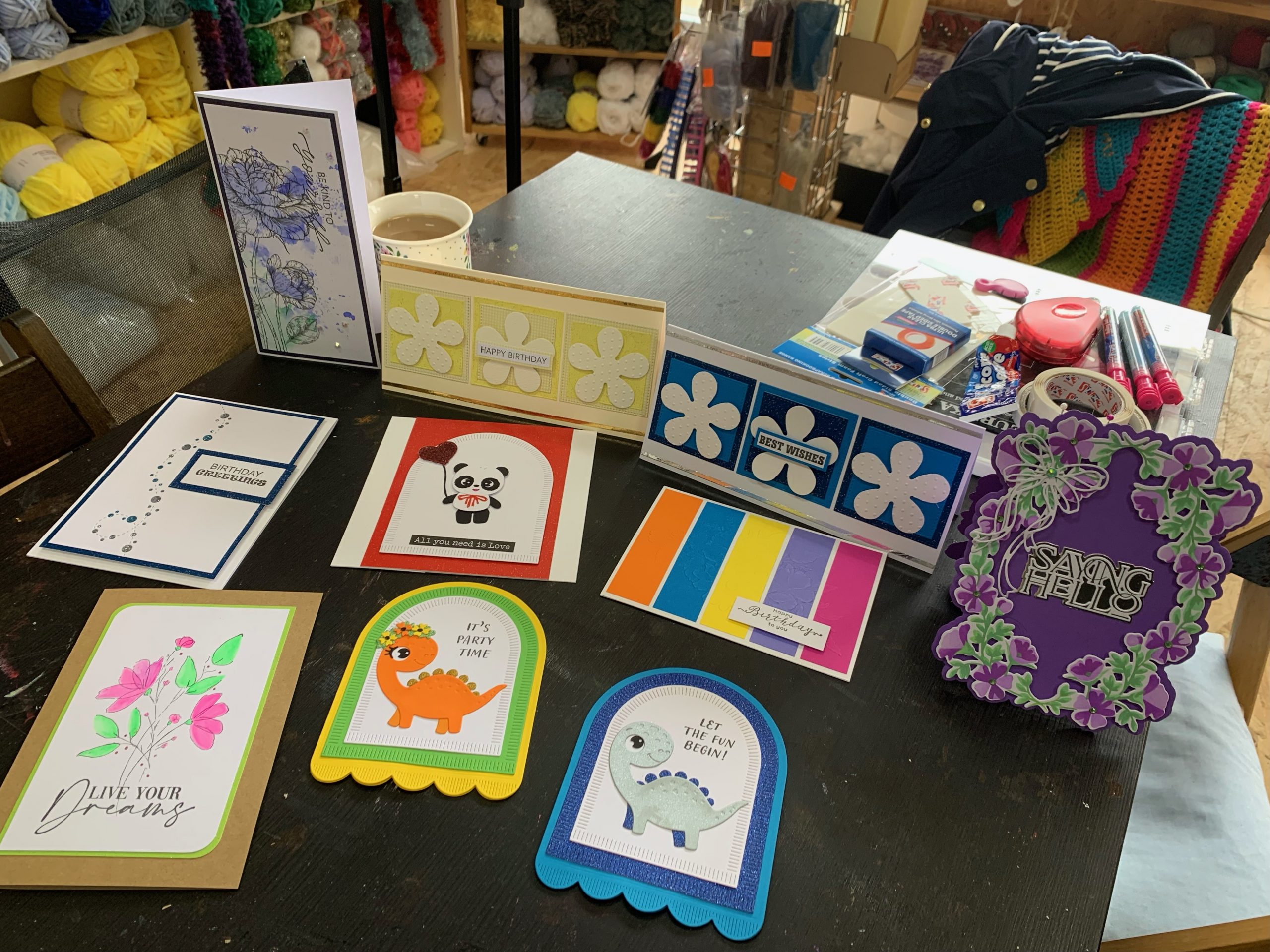 Papercraft Workshop at Purrfect Crafting
