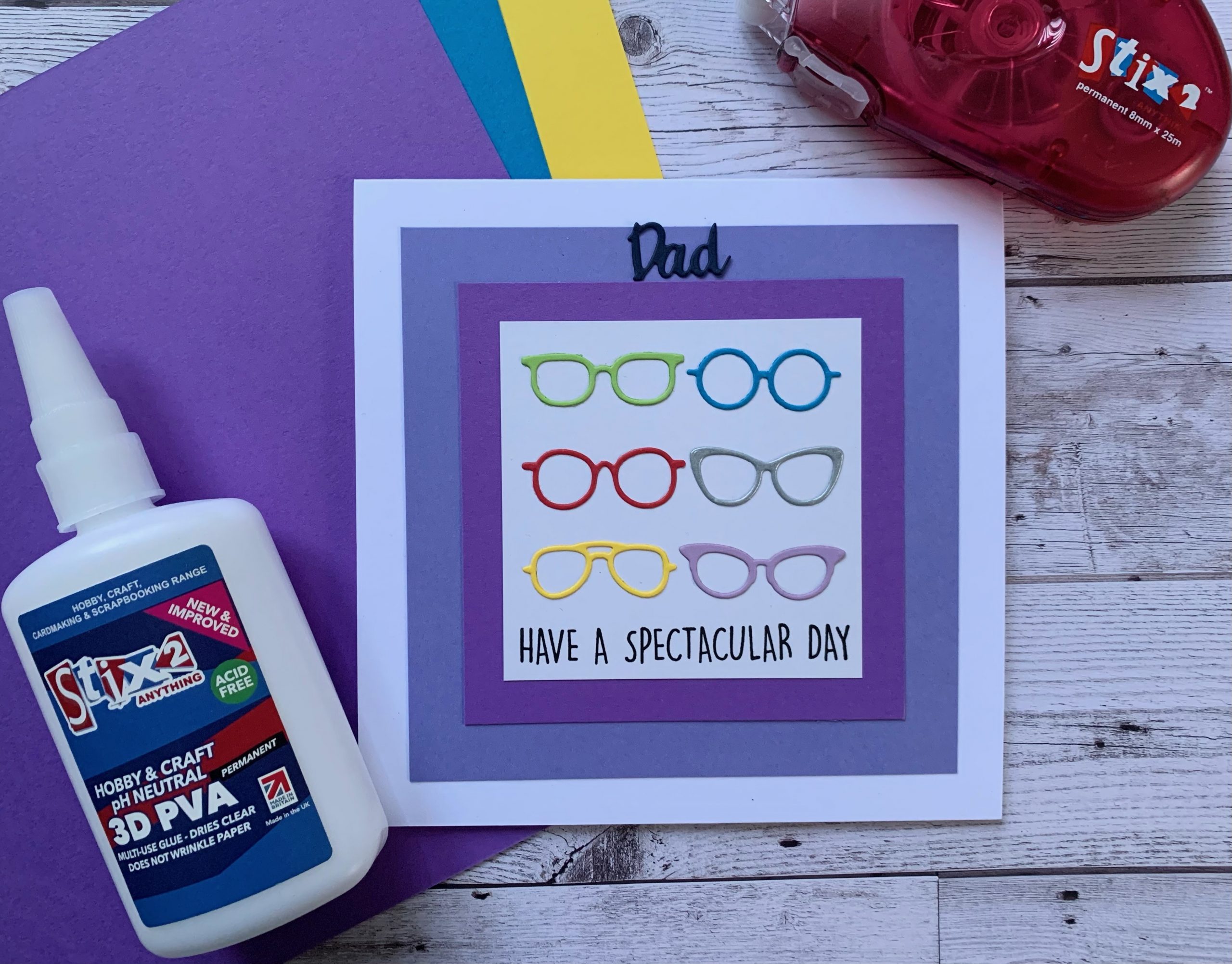 Fab Father’s Day Card, using Stamps & Stix2