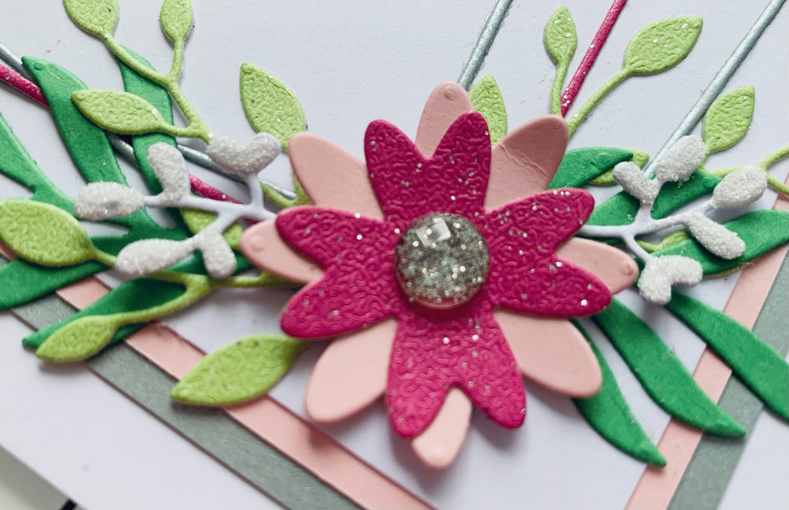 ‘How-To’ Congratulations Card with Elaine, using Stix2 & SIZZIX